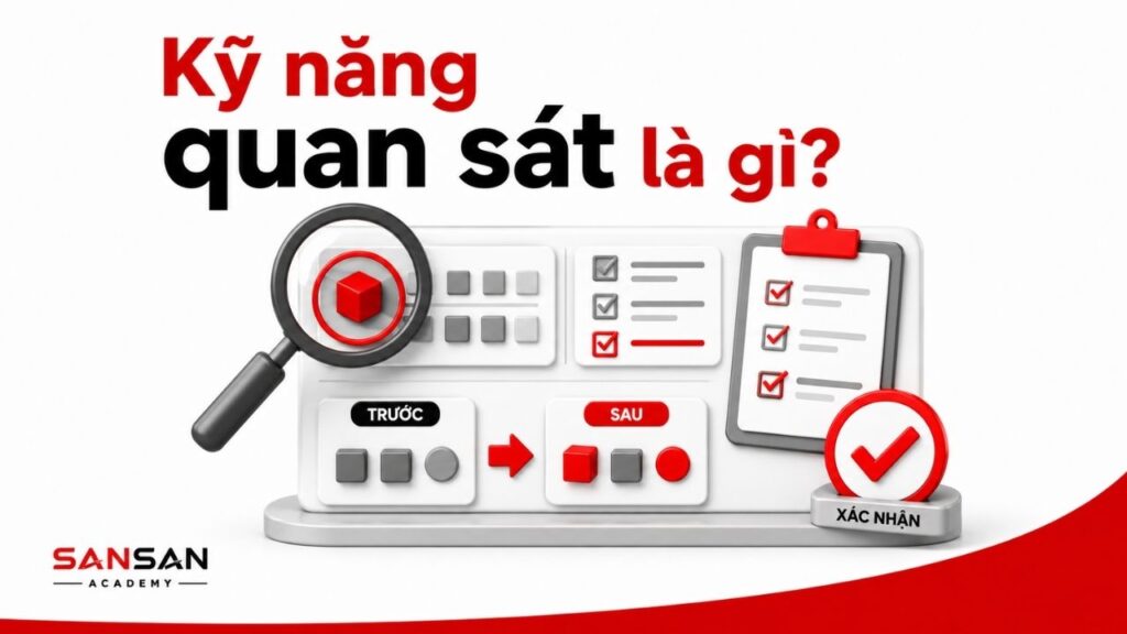 Kính lúp kiểm tra dữ kiện và thay đổi trước khi xác nhận