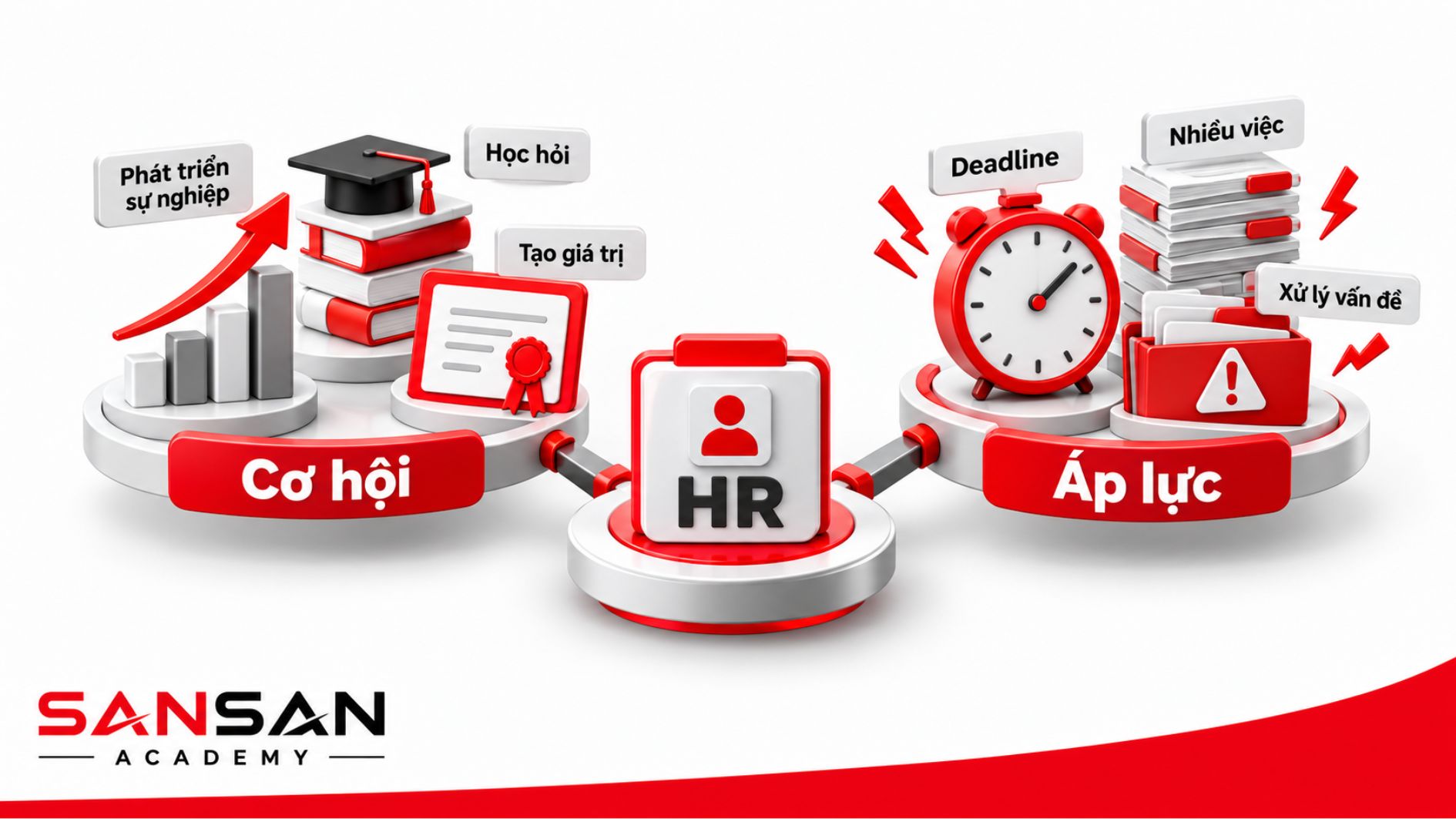 Cơ hội và áp lực trong nghề HR