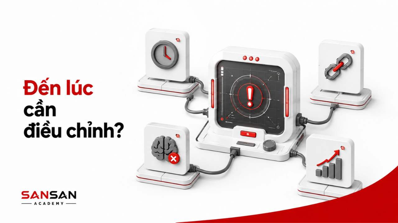 Dấu hiệu cho thấy đã đến lúc cần điều chỉnh bản thân khi cách làm hiện tại không còn phù hợp