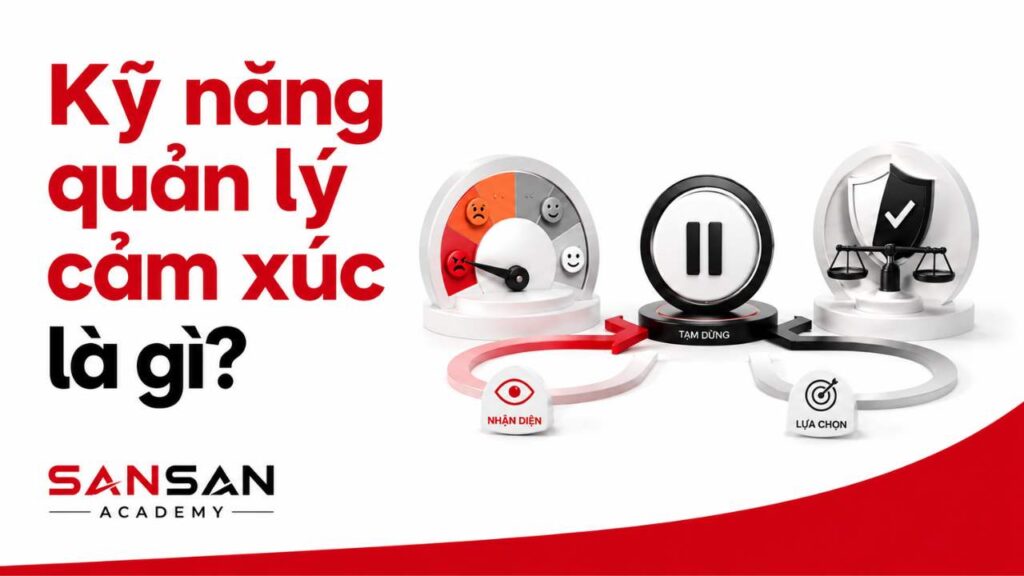 Kỹ năng quản lý cảm xúc là gì – nhận diện, tạm dừng và lựa chọn phản ứng phù hợp