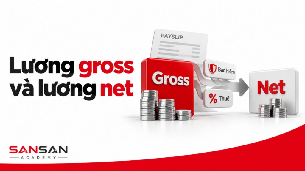 Khái niệm lương Gross và lương Net