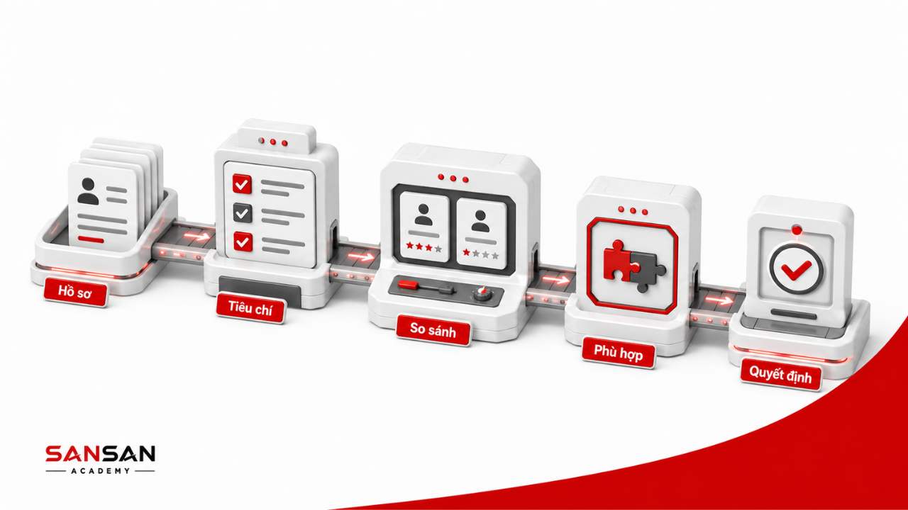 Giá trị của kỹ năng phỏng vấn trong tuyển dụng qua hồ sơ, tiêu chí, so sánh, mức độ phù hợp và quyết định