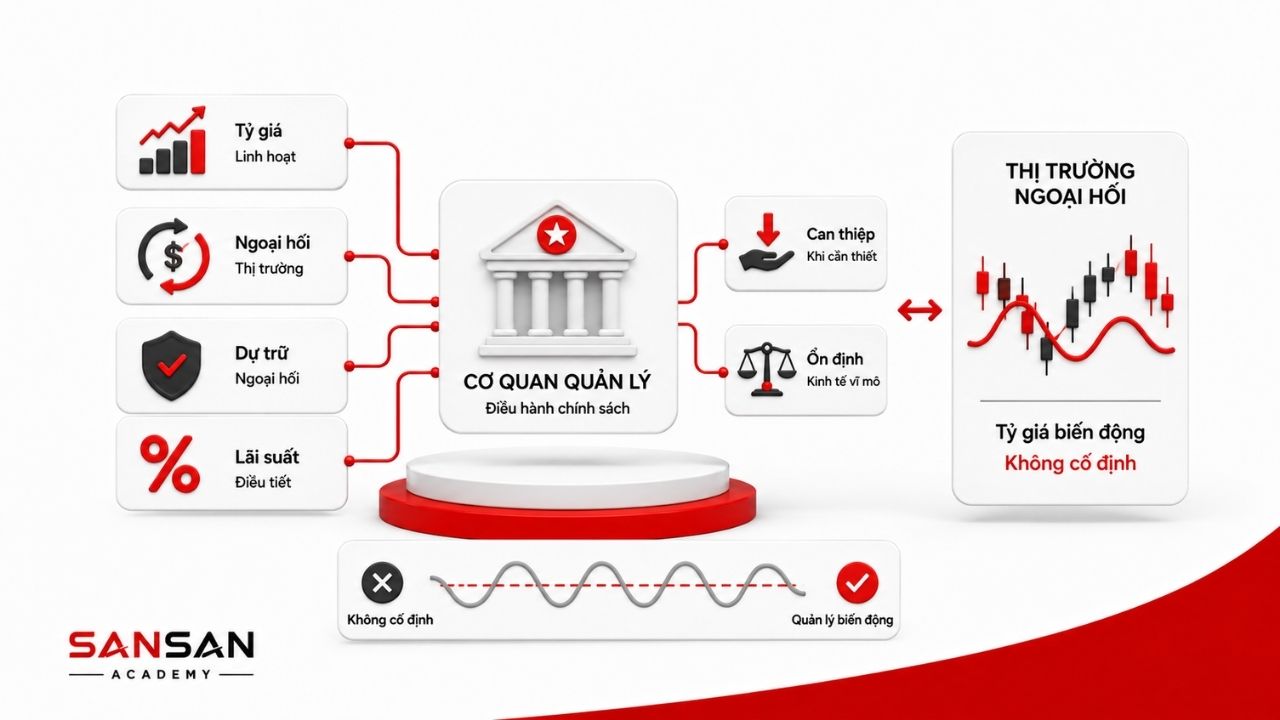 Cơ quan quản lý điều tiết tỷ giá và thị trường ngoại hối