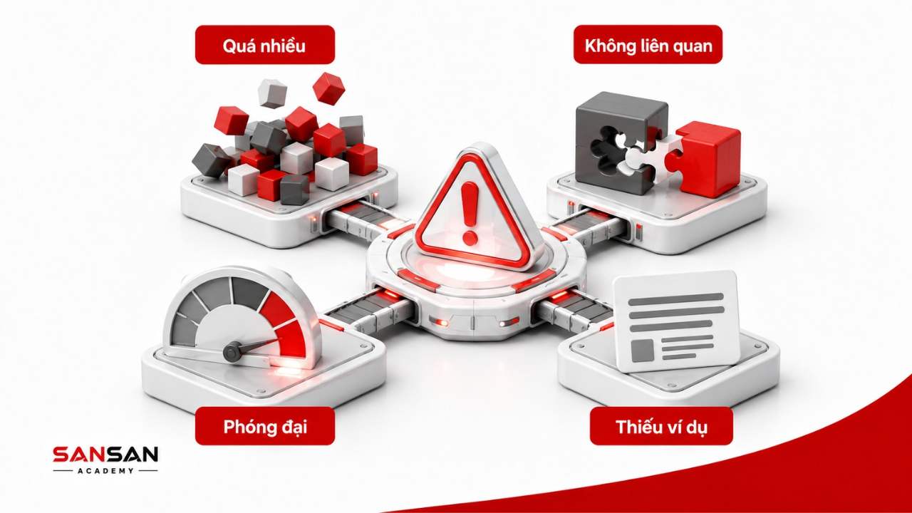 Những lỗi cần tránh khi trình bày sở trường trong CV và phỏng vấn