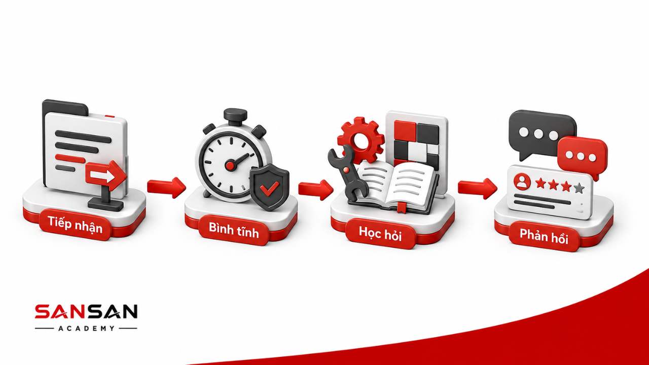Biểu hiện của người thích ứng tốt gồm tiếp nhận thay đổi, bình tĩnh, học hỏi và tiếp nhận phản hồi