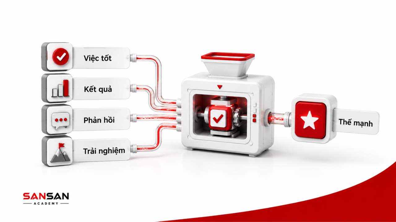 Cách xác định sở trường qua kết quả, phản hồi và trải nghiệm thực tế