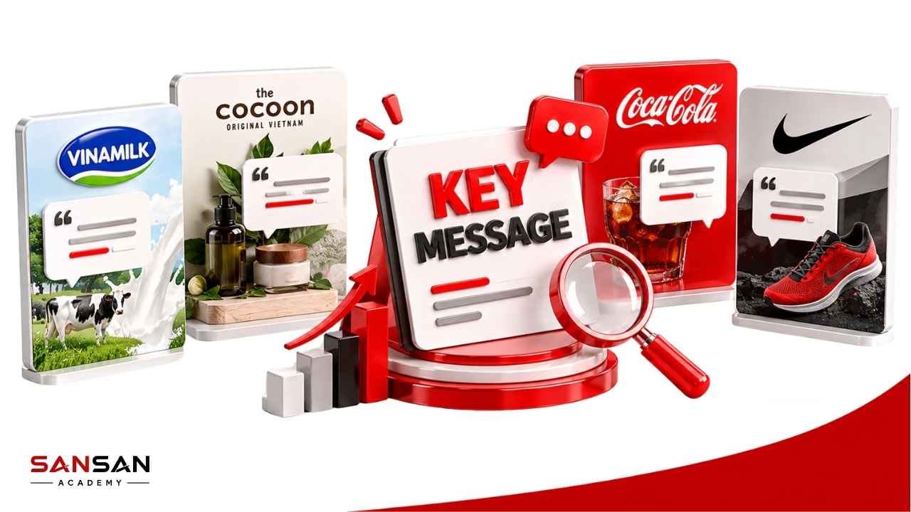 Cách phân tích Key Message của các thương hiệu dựa trên chiến dịch, khách hàng và mục tiêu truyền thông