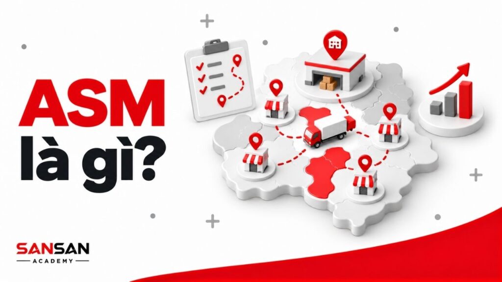 Bản đồ khu vực bán hàng, hệ thống phân phối, điểm bán và kết quả kinh doanh.
