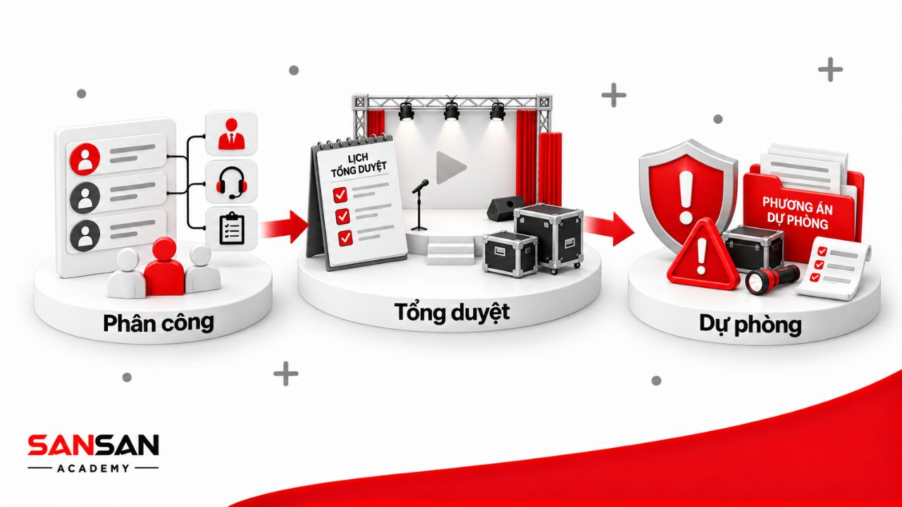 Tiêu chí chọn địa điểm YEP gồm sức chứa, vị trí và kỹ thuật