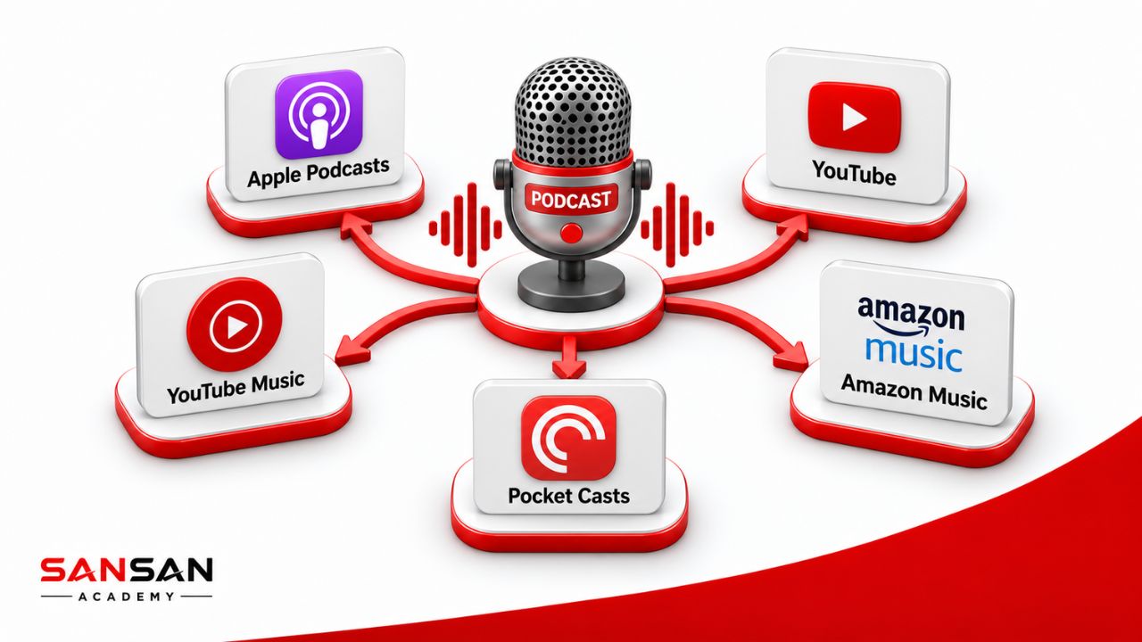 Podcast được phân phối đến nhiều ứng dụng nghe ngoài Spotify