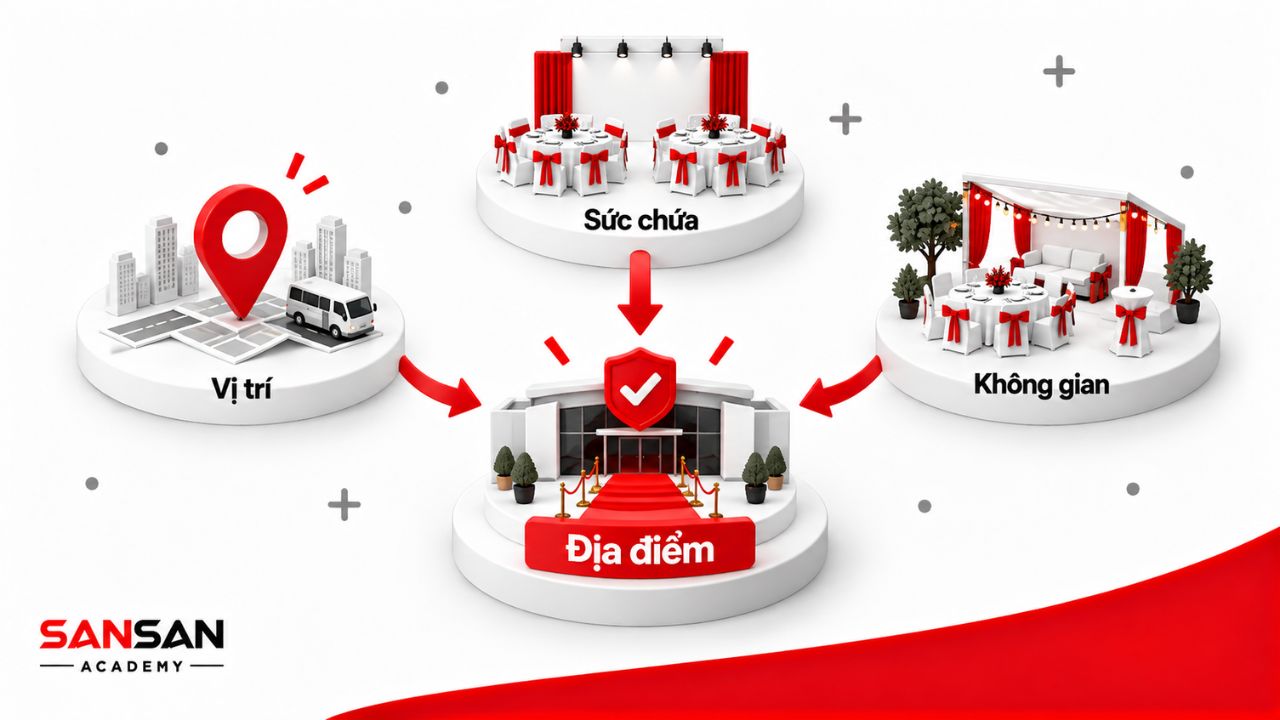 Sáu bước tổ chức YEP từ mục tiêu đến tổng duyệt