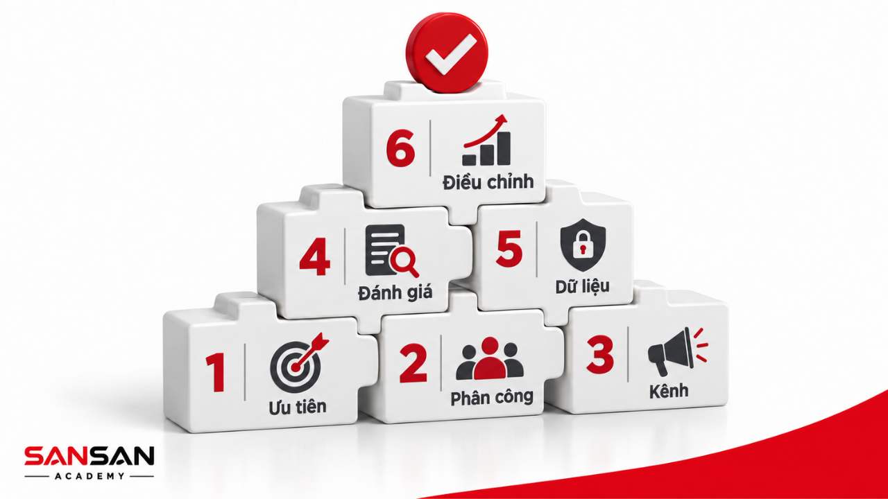 Sáu bước triển khai Talent Acquisition tại doanh nghiệp
