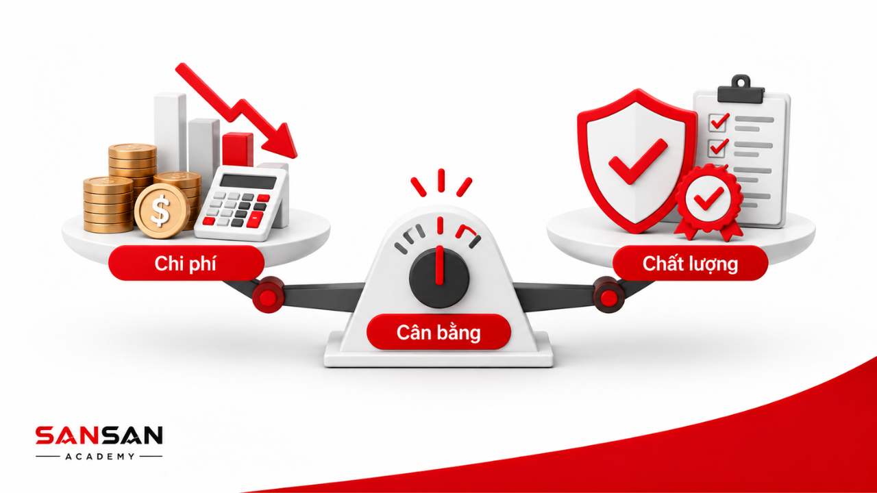 Cân bằng chi phí và chất lượng trong quản trị vận hành
