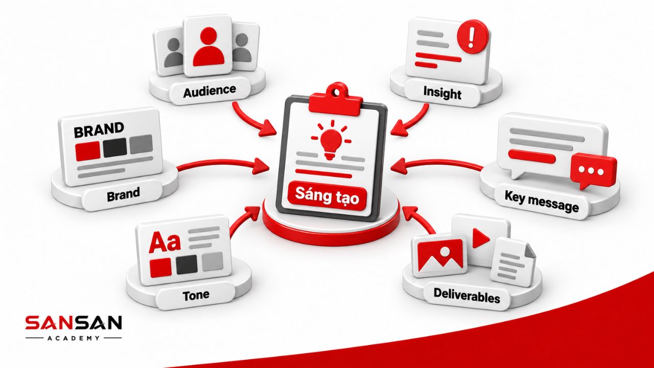 Creative Brief kết nối ý tưởng với định hướng thương hiệu