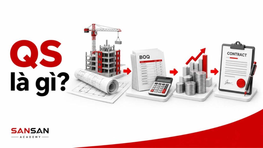 QS là gì và vai trò của Quantity Surveyor trong dự án xây dựng