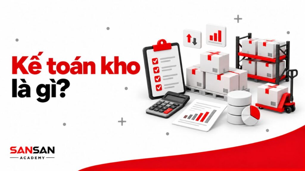 Kế toán kho quản lý chứng từ, số liệu tồn kho, hàng hóa trên kệ và giá trị hàng hóa trong doanh nghiệp.
