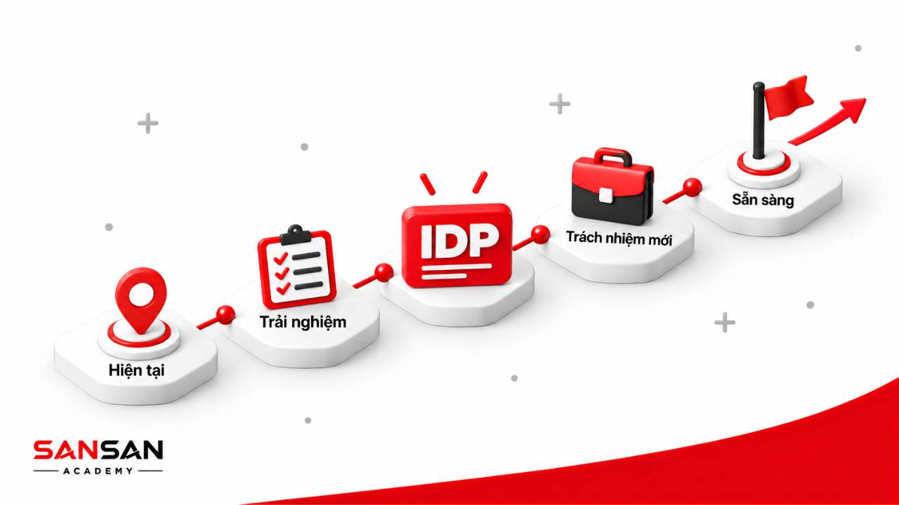 IDP giúp người học tích lũy trải nghiệm và bằng chứng sẵn sàng cho trách nhiệm mới