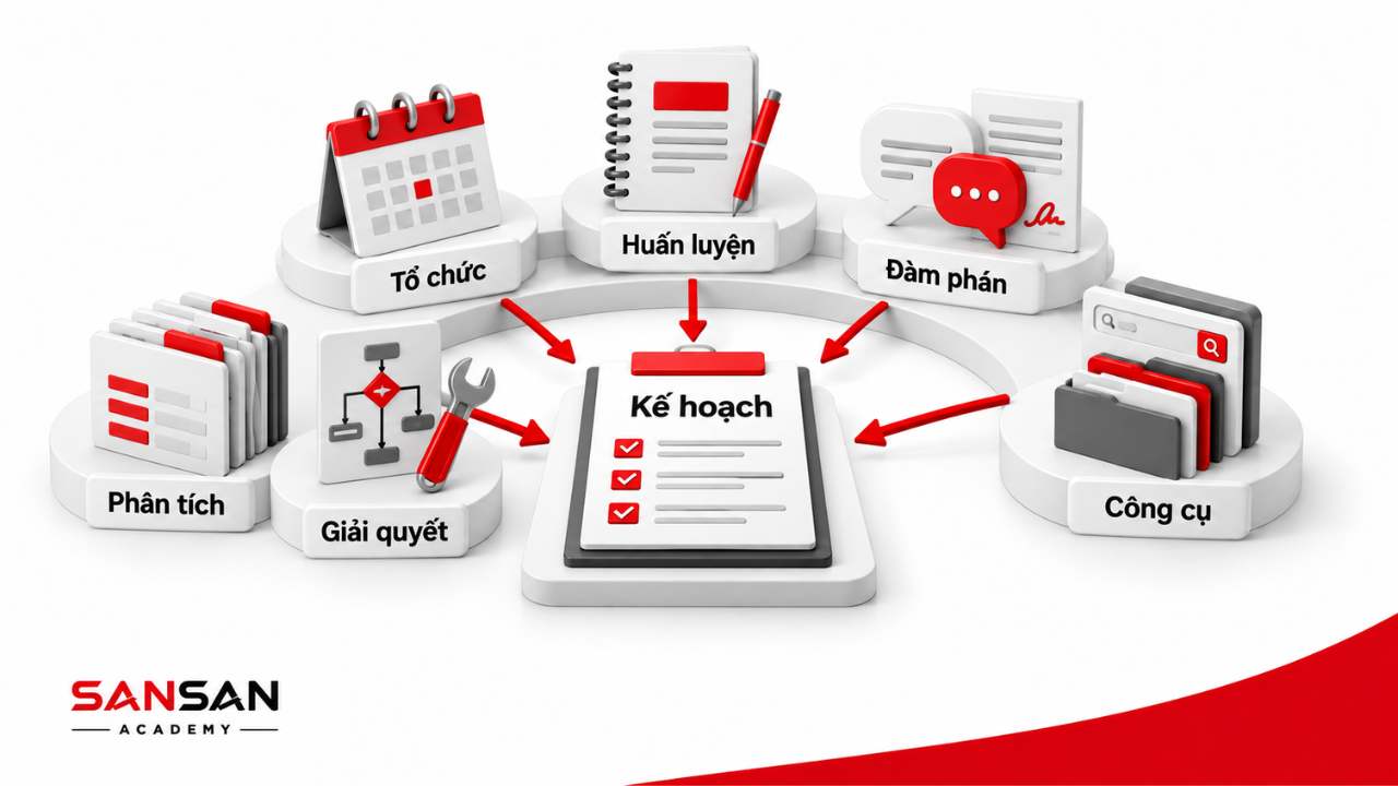Sáu kỹ năng quan trọng của Sales Manager