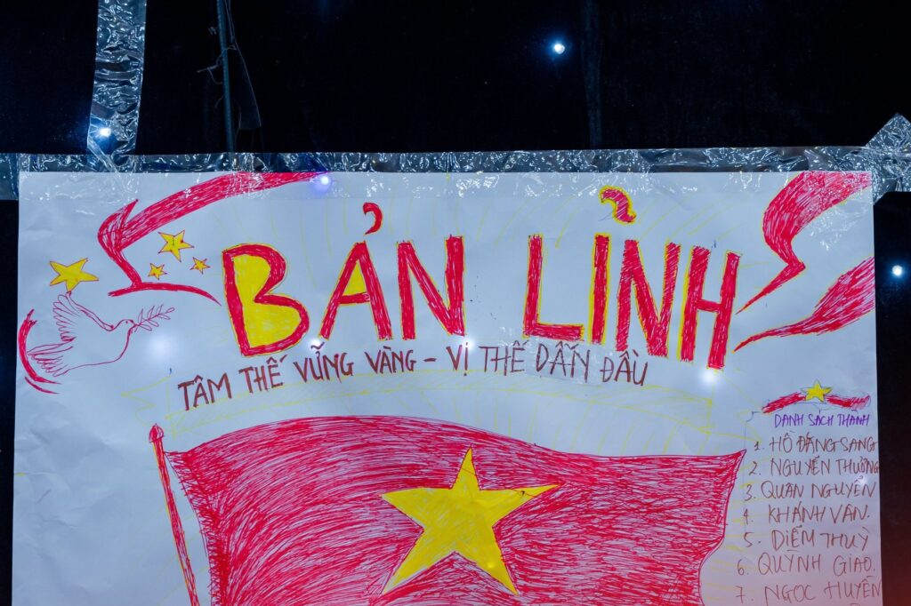 Bài vẽ nhóm Bản lĩnh của học viên VỊ THẾ LÃNH ĐẠO Mùa 3