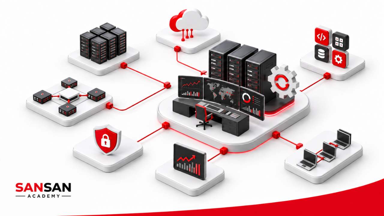 IT Director điều phối hạ tầng, mạng, bảo mật và giám sát hệ thống