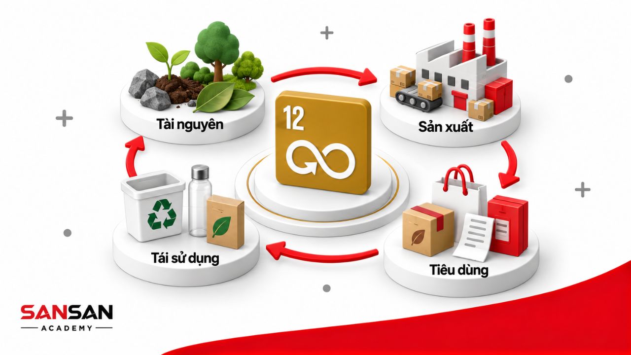 Chu trình sản xuất và tiêu dùng bền vững