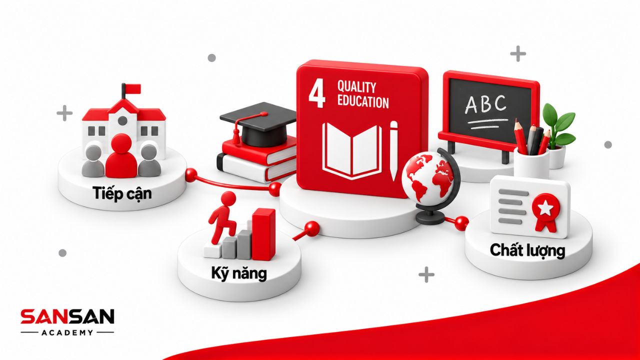 Giáo dục chất lượng trong mục tiêu SDG 4