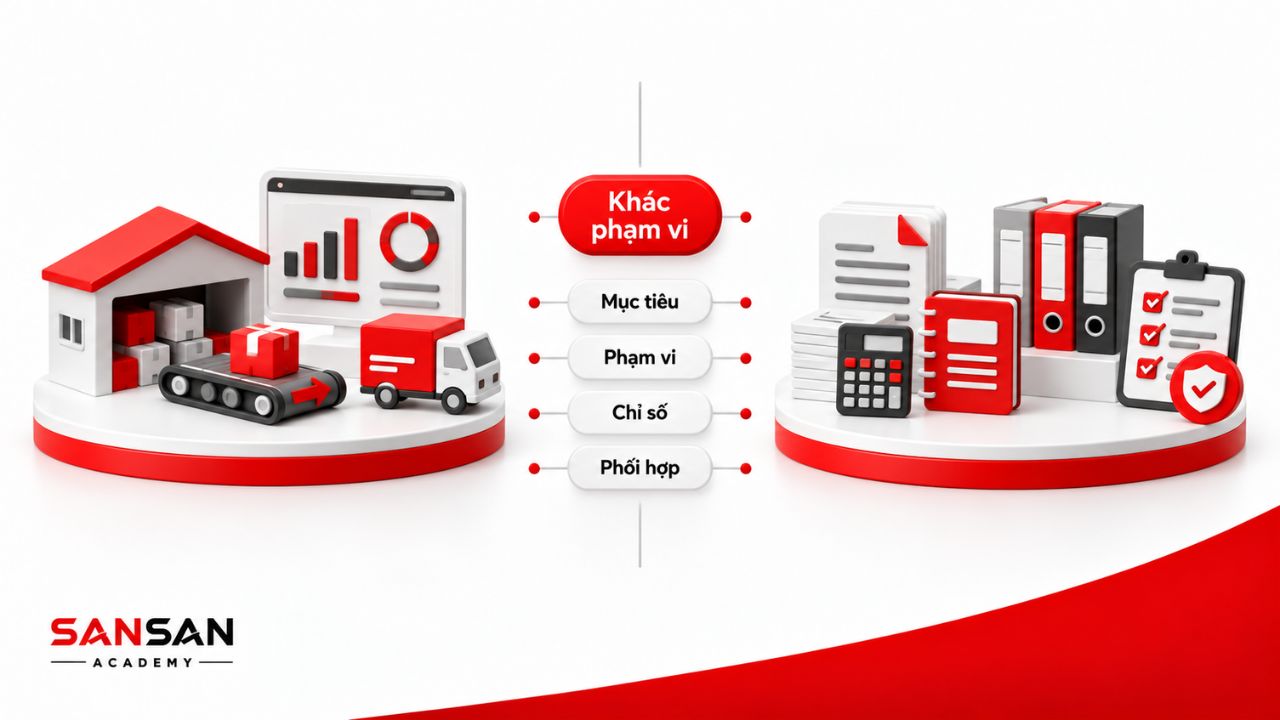 Operation tập trung luồng vận hành còn Back Office thiên về hồ sơ, kiểm soát và hỗ trợ nội bộ.