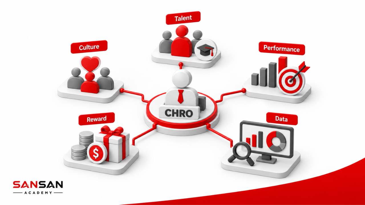 CHRO quản trị nhân tài văn hóa hiệu suất đãi ngộ và dữ liệu nhân sự
