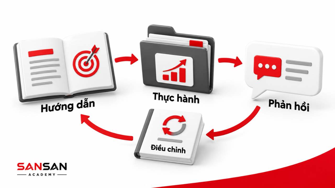 Quy trình hướng dẫn thực hành phản hồi và điều chỉnh