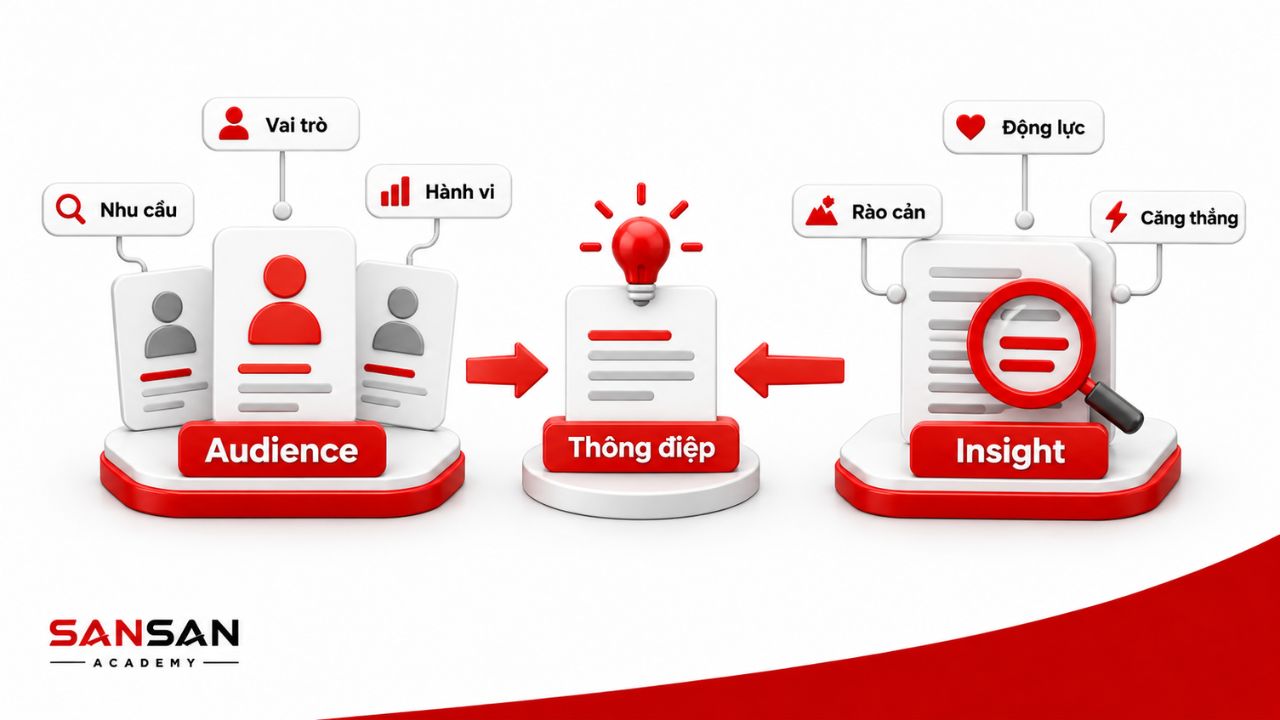 Target Audience và Insight định hướng sáng tạo