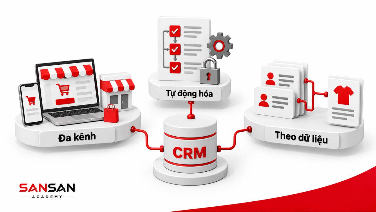 Sales Manager thích ứng với đa kênh tự động hóa và dữ liệu