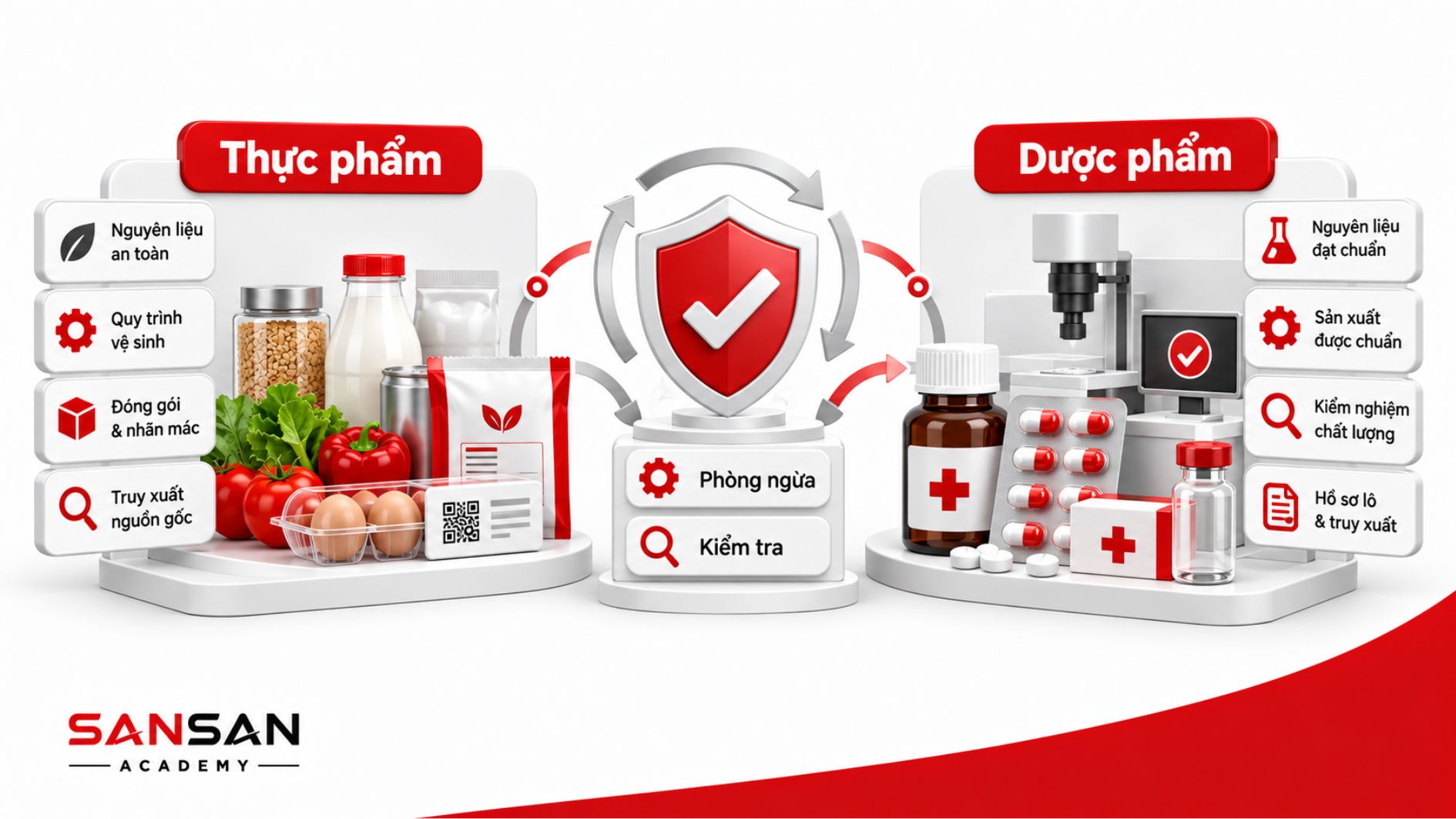 Quản lý chất lượng ngành thực phẩm dược phẩm