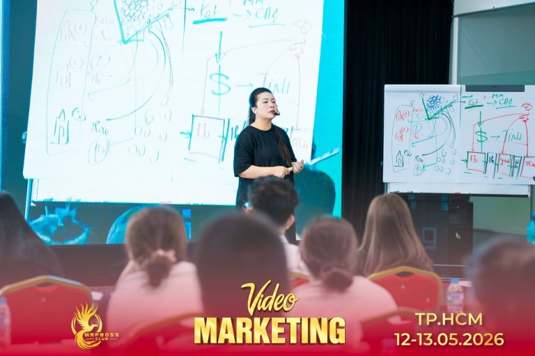 Video Marketing mùa 12, slide, bảng trắng và gương mặt chăm chú, ảnh 2
