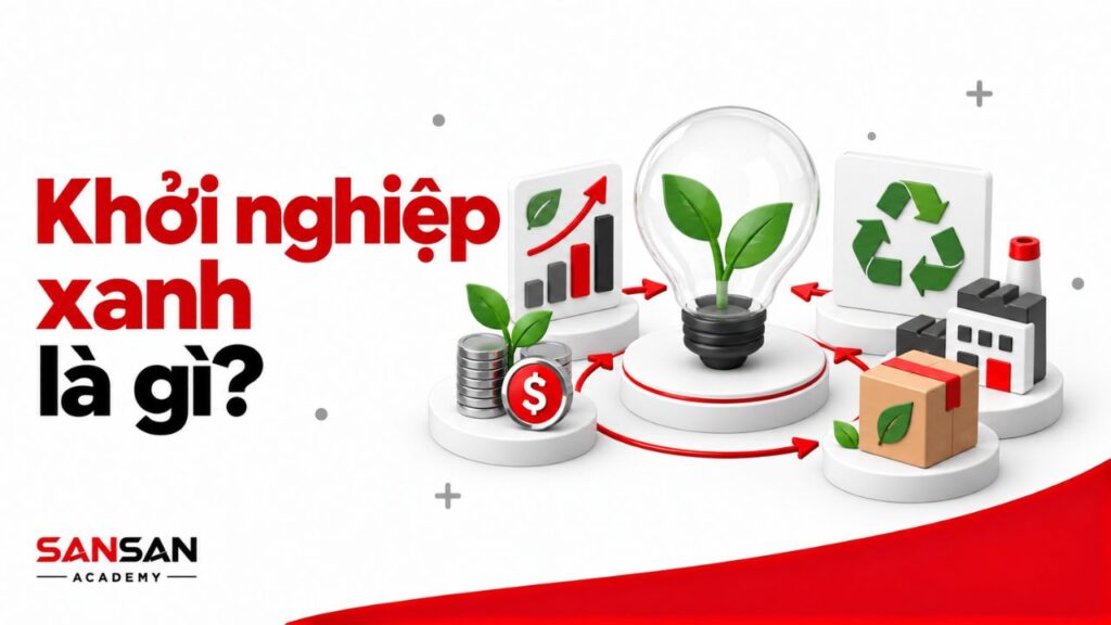 Mô hình kinh doanh kết hợp doanh thu, tái chế và bảo vệ môi trường.