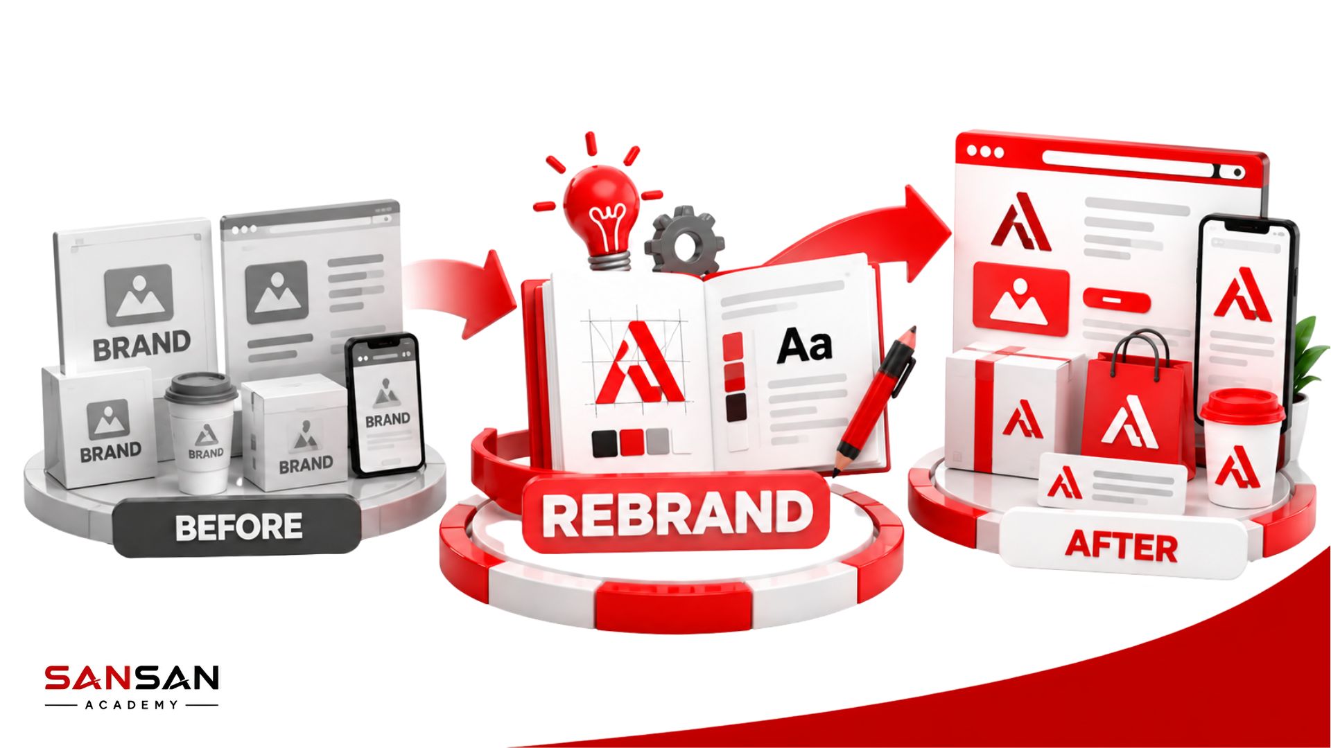 Rebrand là gì và Rebranding là gì trong xây dựng lại thương hiệu