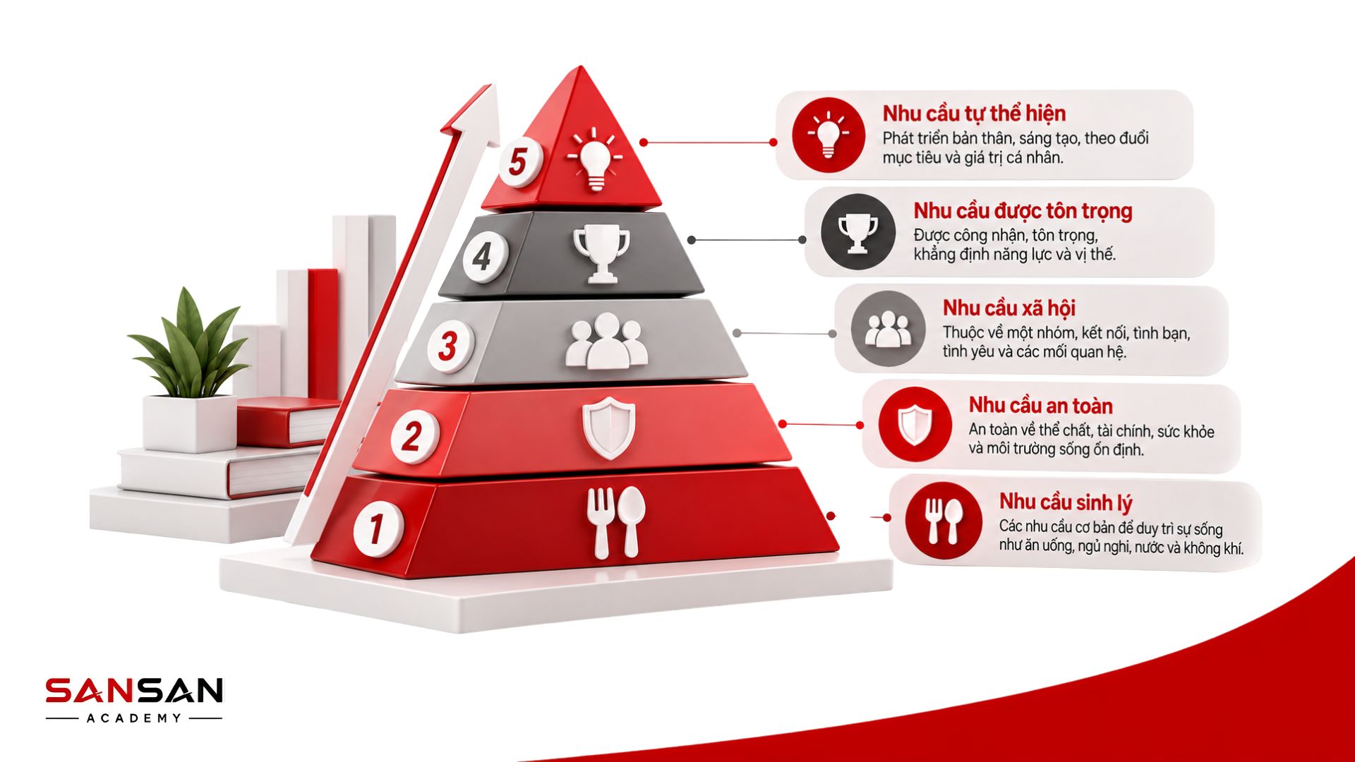 Những hạn chế của tháp nhu cầu Maslow khi ứng dụng trong Marketing như thứ tự nhu cầu không cố định và khác biệt văn hóa