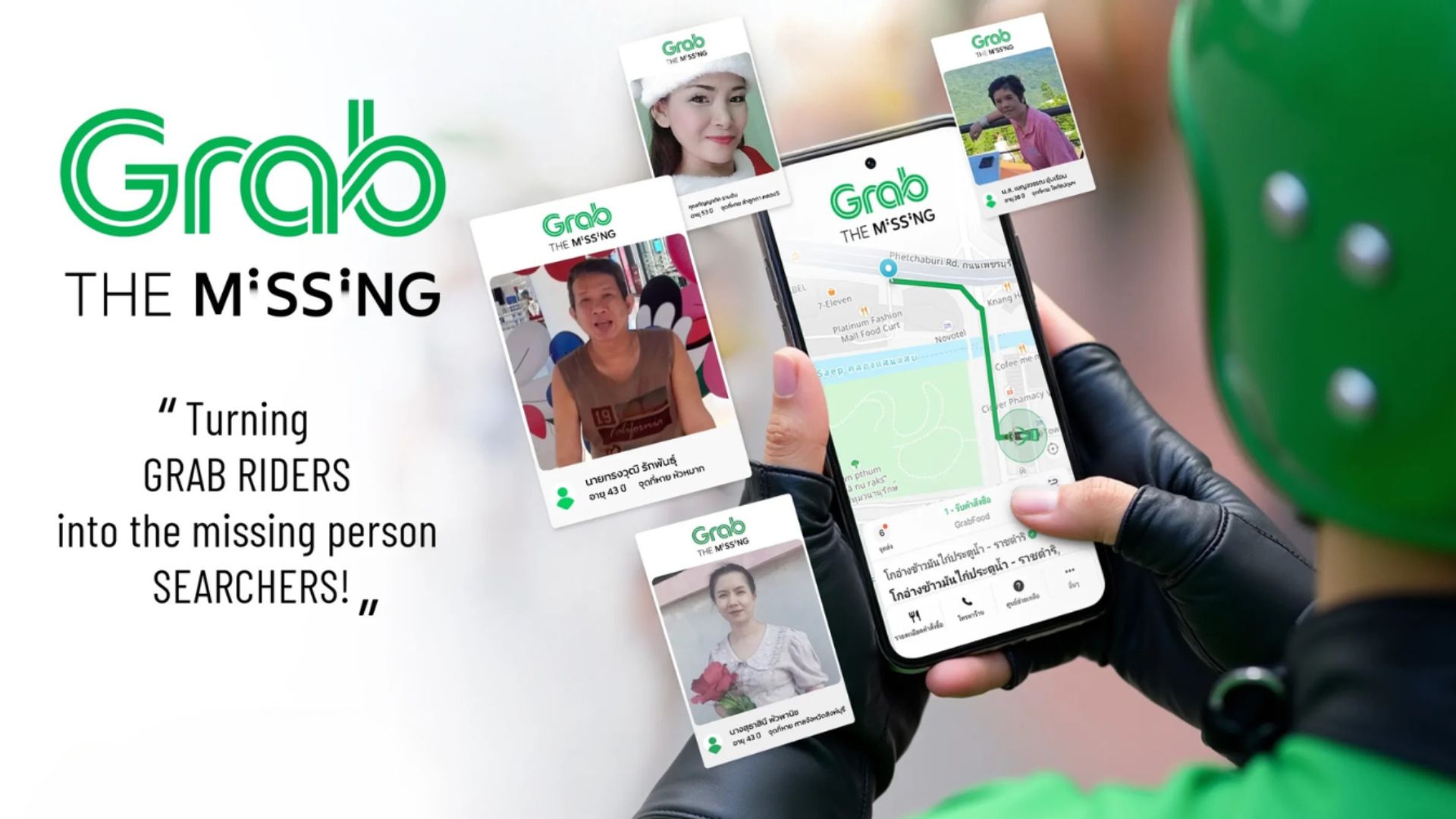 Ví dụ trải nghiệm người dùng của Grab qua chiến dịch Grab The Missing