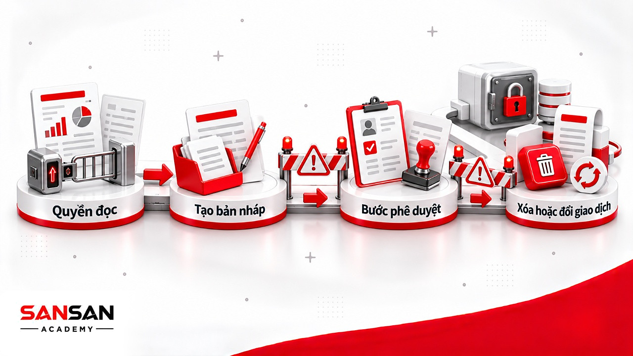 Trạm rào chắn quyền và phê duyệt: AI Agentã được duyệt