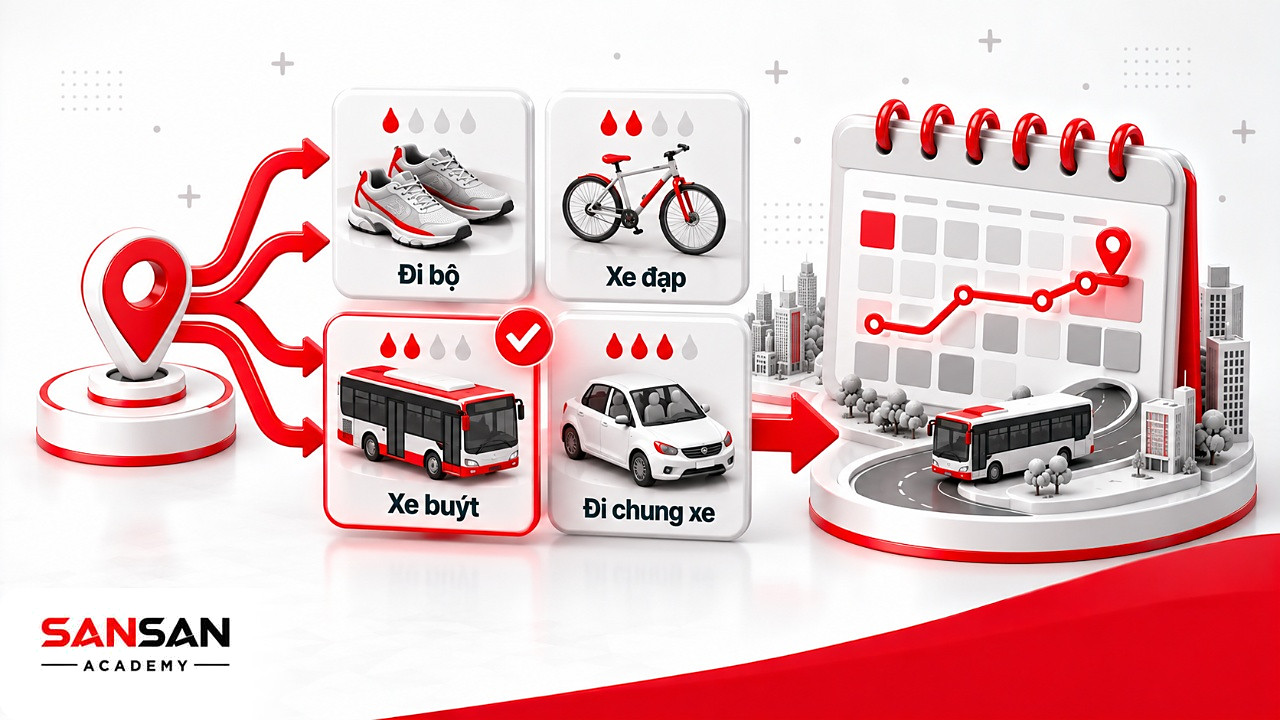 Bốn cách đi lại ít phát thải trước biến đổi khí hậu khi một vấn đề môi trường trở thành rủi ro hằng ngày