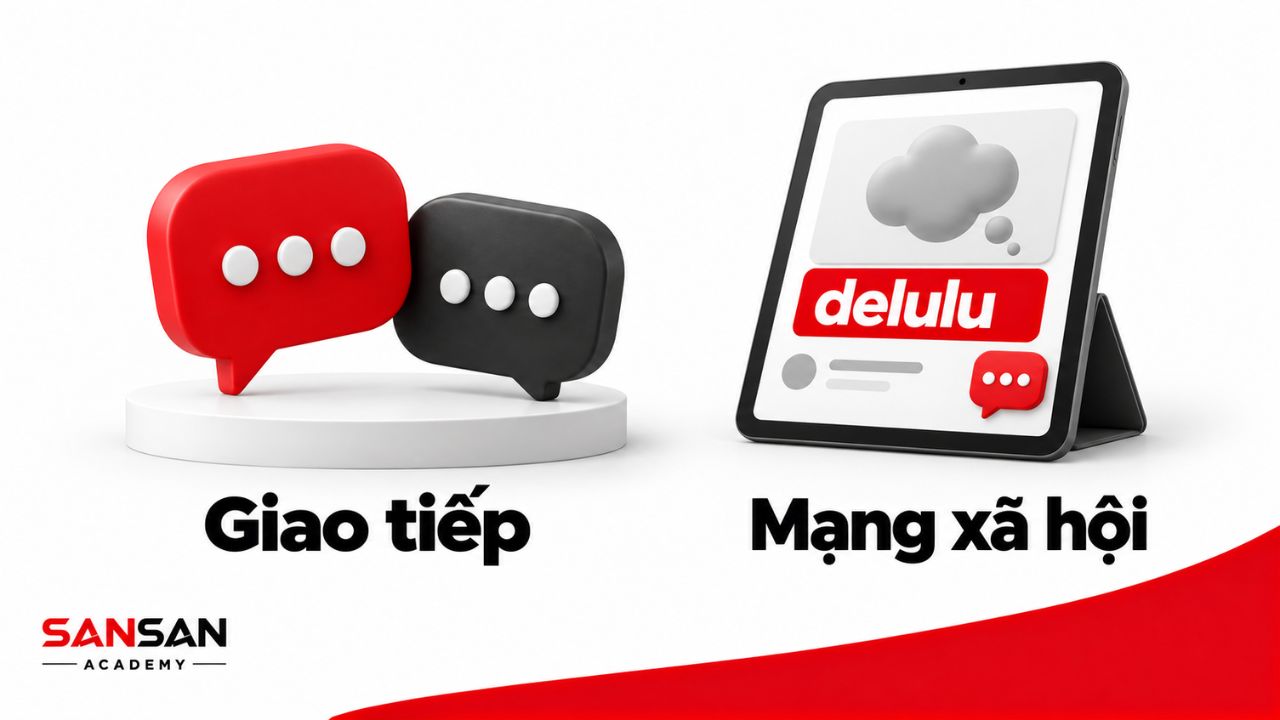 Delulu xuất hiện trong trò chuyện và nội dung mạng xã hội