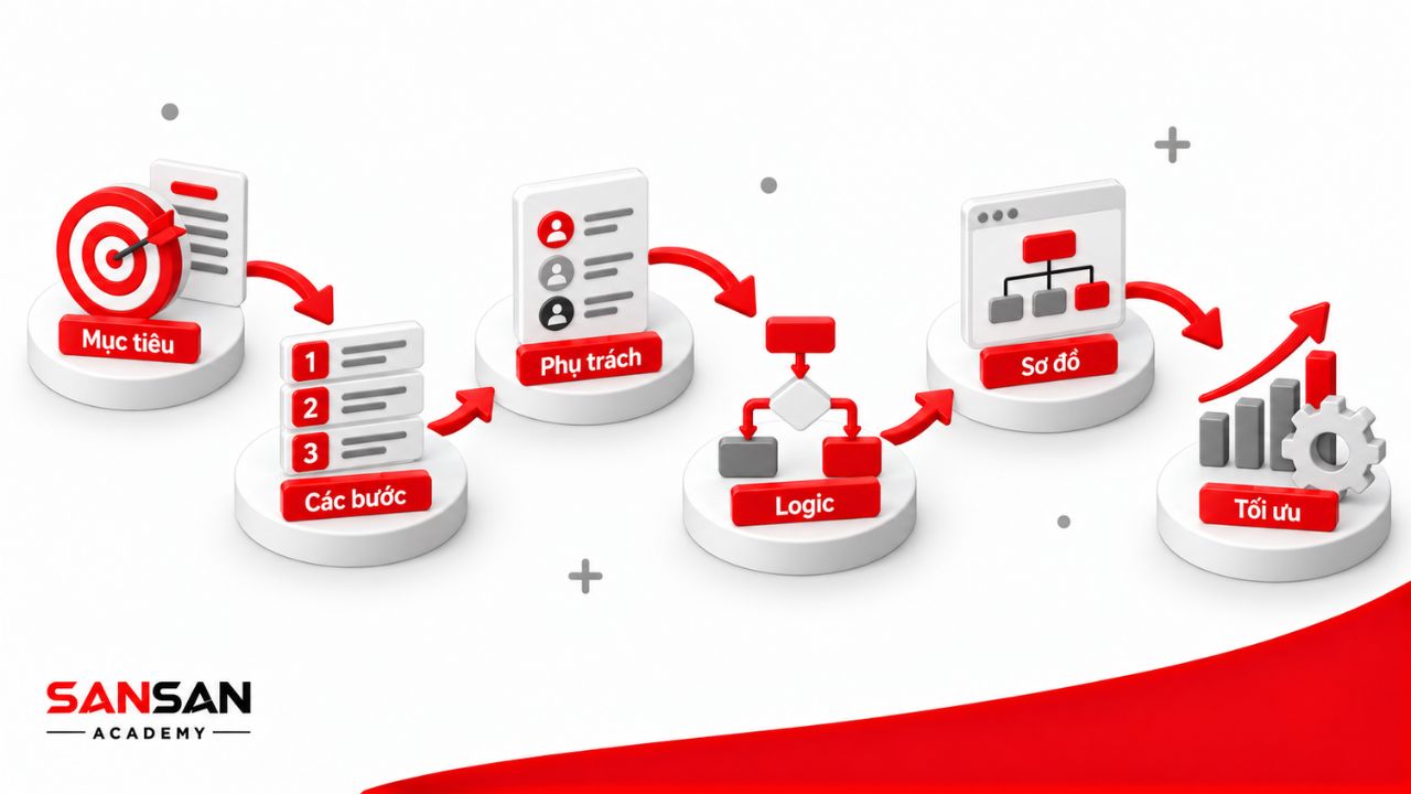 Quy trình xây dựng Workflow từ mục tiêu đến tối ưu