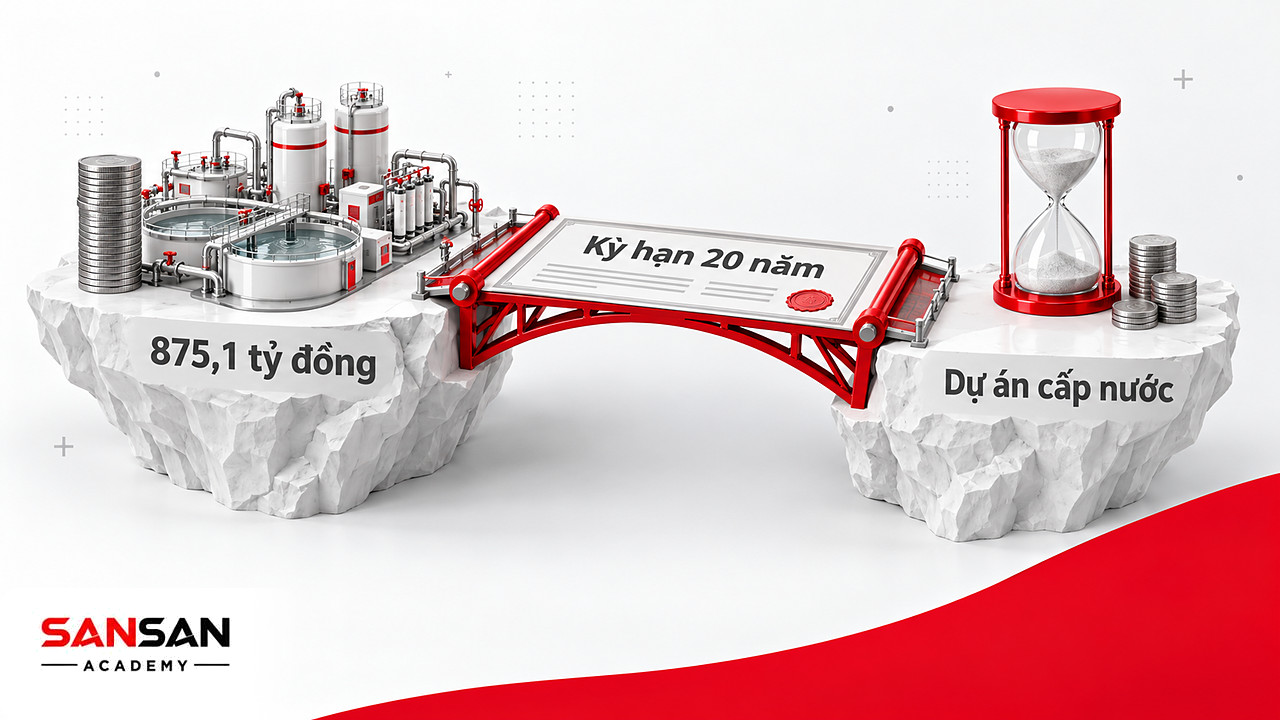 Cây cầu trái phiếu xanh kỳ hạn 20 năm nối vốn ban đầu lớn với thời gian thu hồi dài của dự án nước