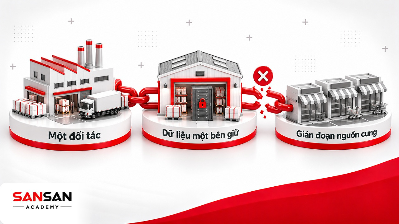 Chuỗi cung ứng đứt ở mắt xích nhà phân phối duy nhất đang giữ toàn bộ dữ liệu khách hàng