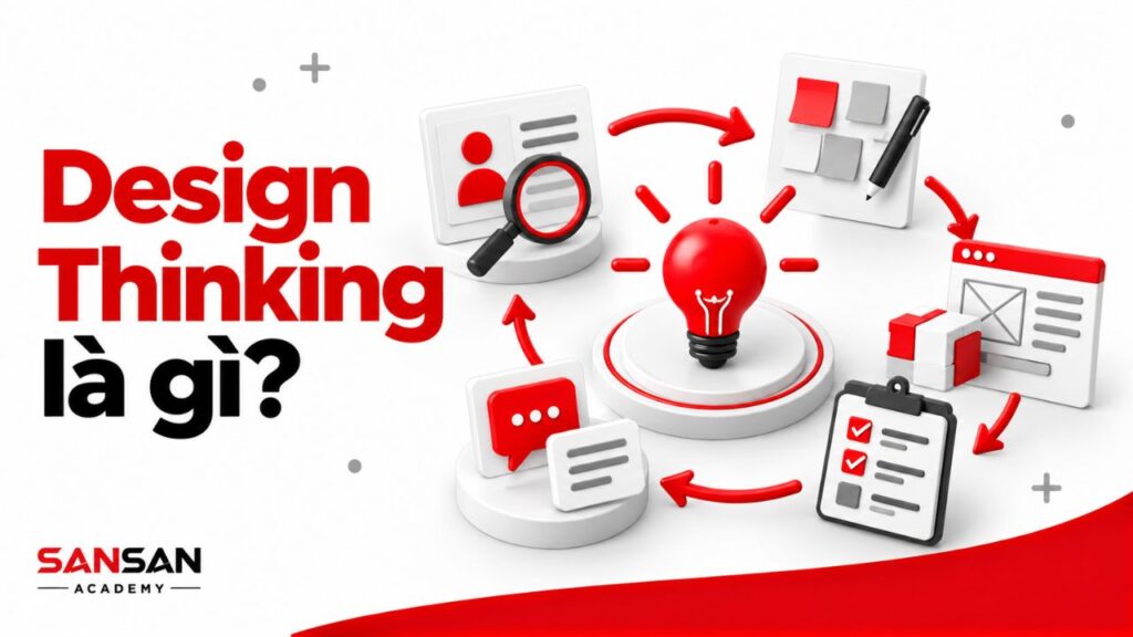 Design Thinking kết nối thấu hiểu, ý tưởng và kiểm thử
