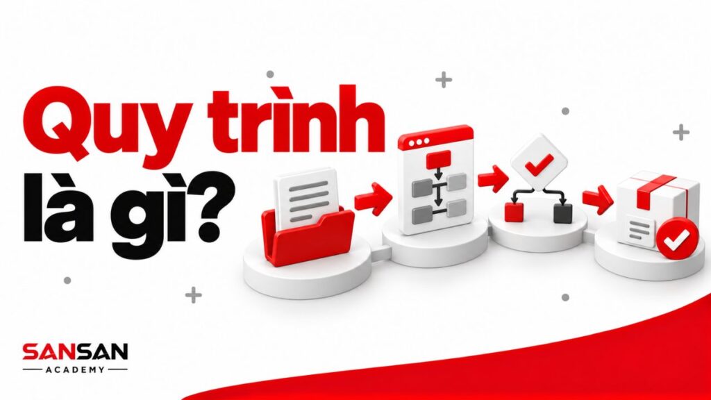 Chuỗi công việc từ hồ sơ đến đầu ra được phê duyệ