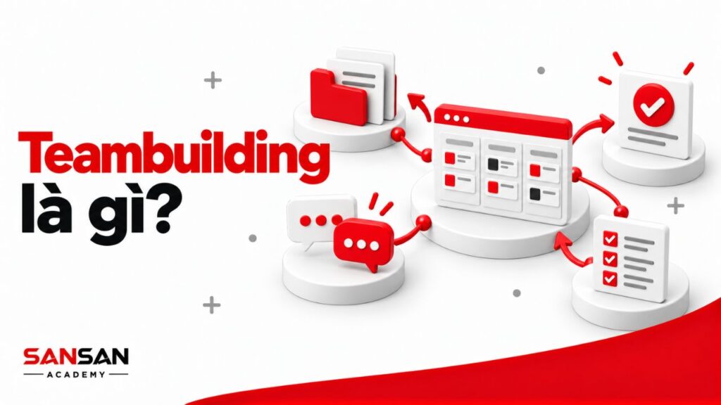 Hoạt động team building kết nối nhiệm vụ, giao tiếp và kết quả chung