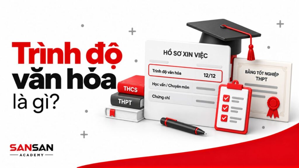 Hồ sơ xin việc phân biệt trình độ văn hóa với chuyên môn