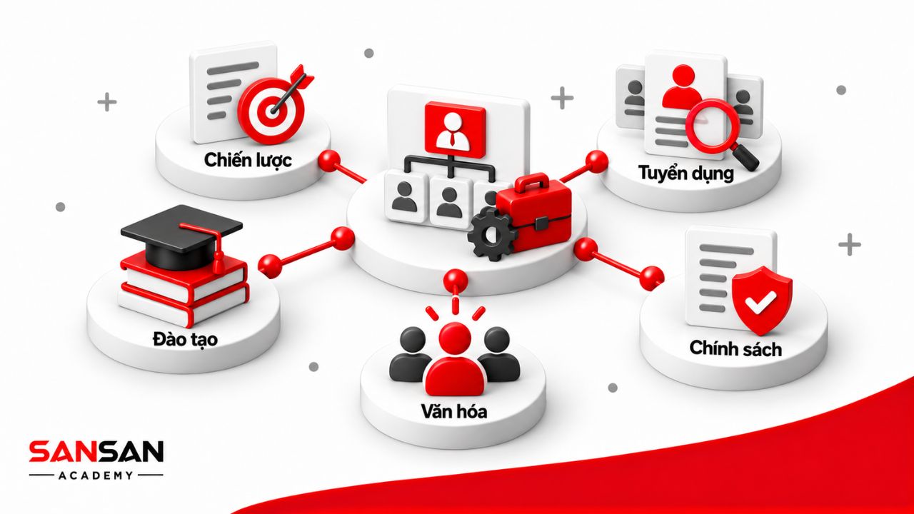 Vai trò điều hành HR gắn với chiến lược và ngân sách