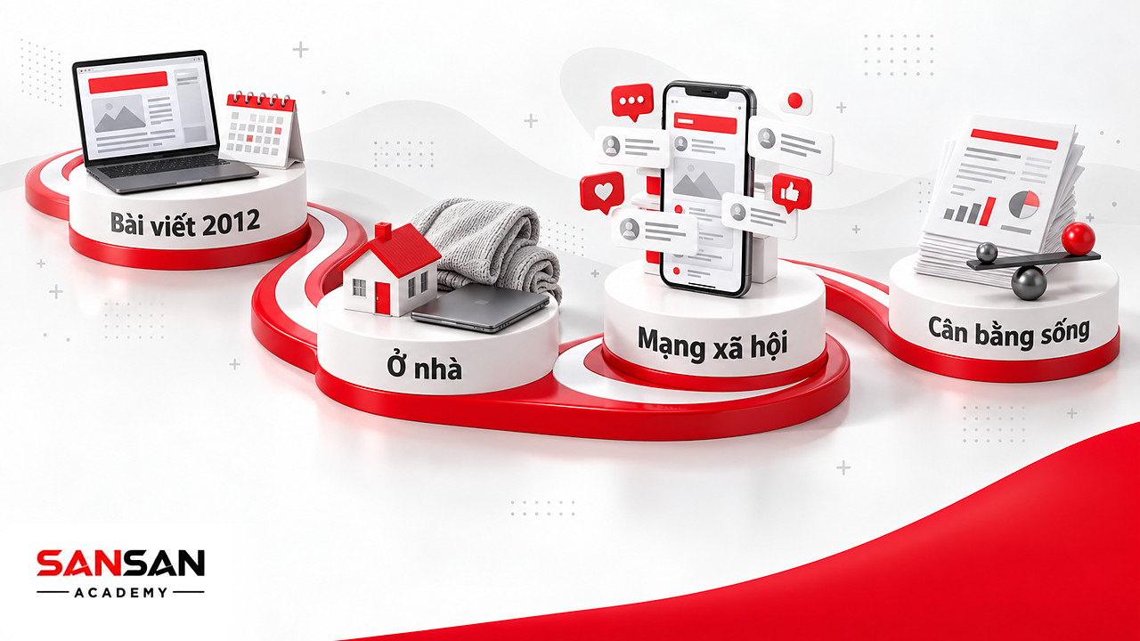 Hành trình của JOMO từ bài viết năm 2012, thời gian ở nhà, mạng xã hội đến các thảo luận về cân bằng cuộc sống.