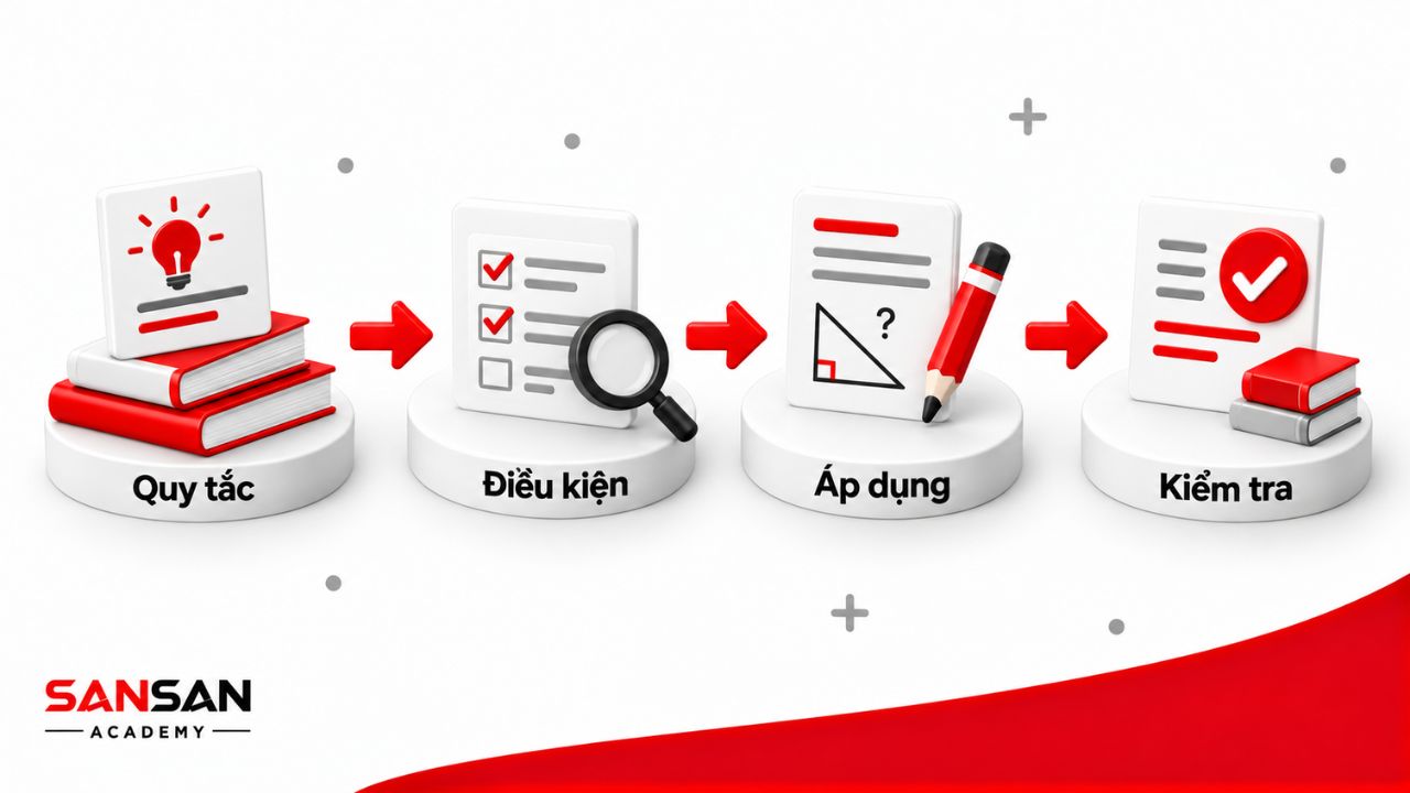 Quy trình kiểm tra điều kiện trước khi áp dụng kiến thức